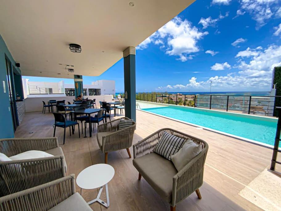 Beautiful + Luxury + Ocean View + Pool Apartamento Playa del Carmen Exterior foto