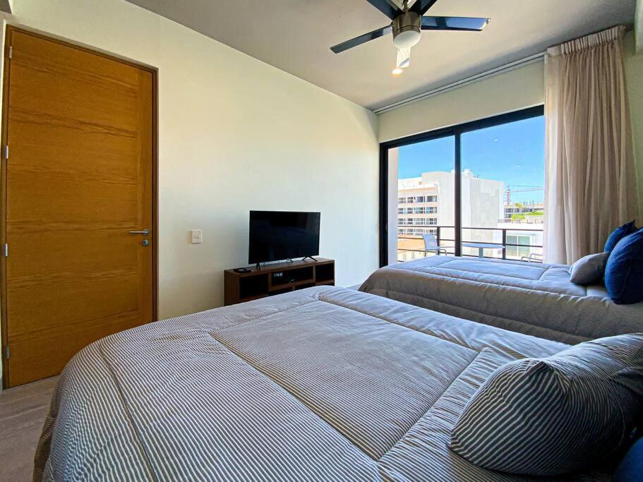 Beautiful + Luxury + Ocean View + Pool Apartamento Playa del Carmen Exterior foto