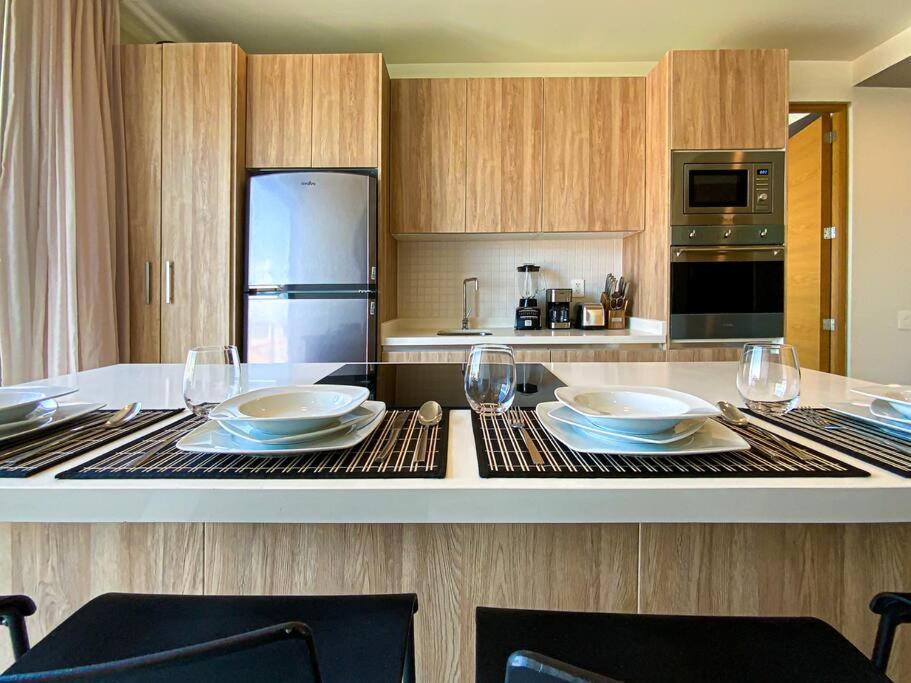 Beautiful + Luxury + Ocean View + Pool Apartamento Playa del Carmen Exterior foto