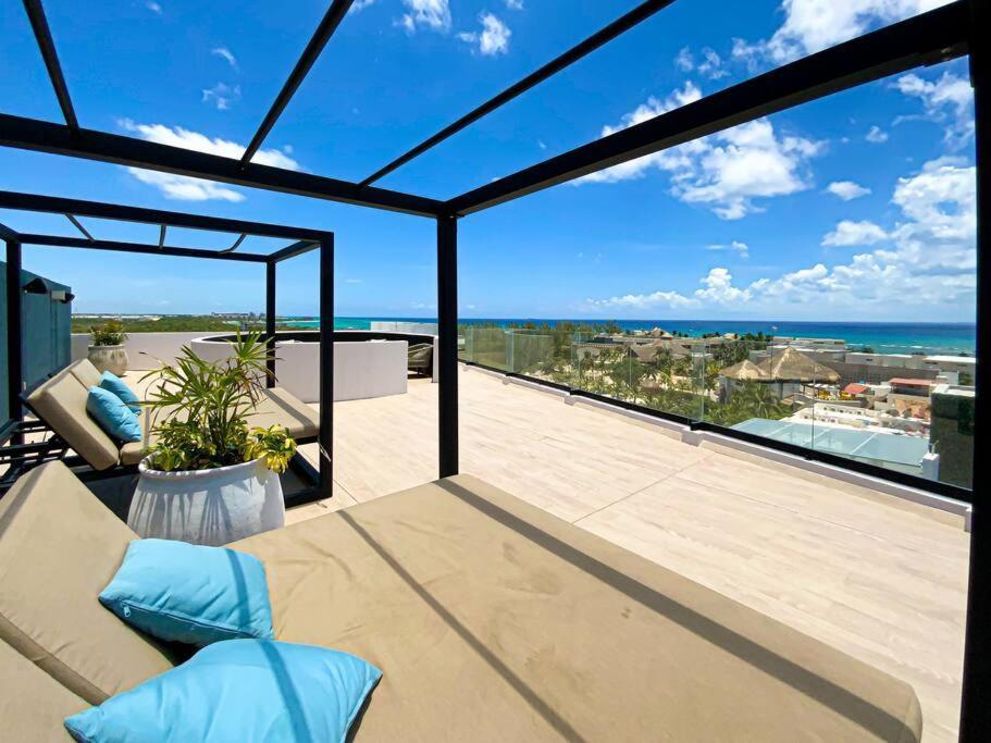 Beautiful + Luxury + Ocean View + Pool Apartamento Playa del Carmen Exterior foto