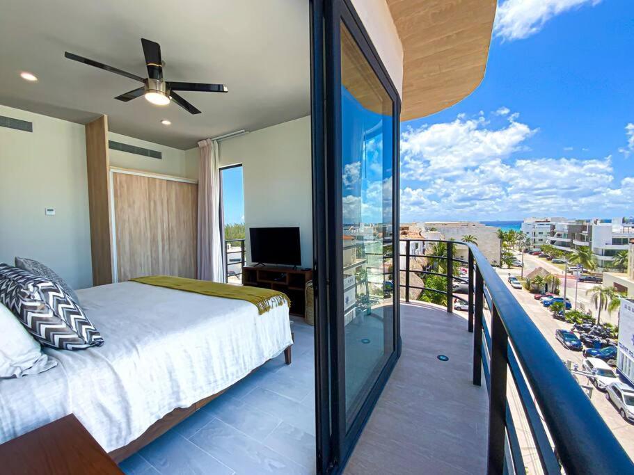 Beautiful + Luxury + Ocean View + Pool Apartamento Playa del Carmen Exterior foto