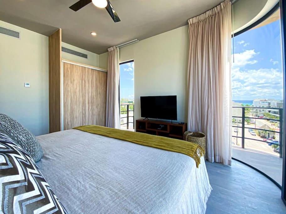 Beautiful + Luxury + Ocean View + Pool Apartamento Playa del Carmen Exterior foto